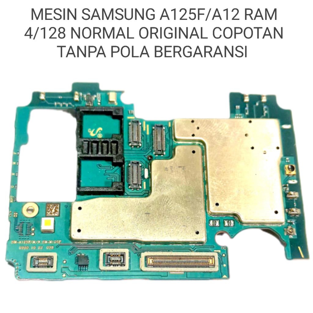 MESIN SAMSUNG A125F/A12 RAM 4/128 NORMAL ORIGINAL COPOTAN BERGARANSI