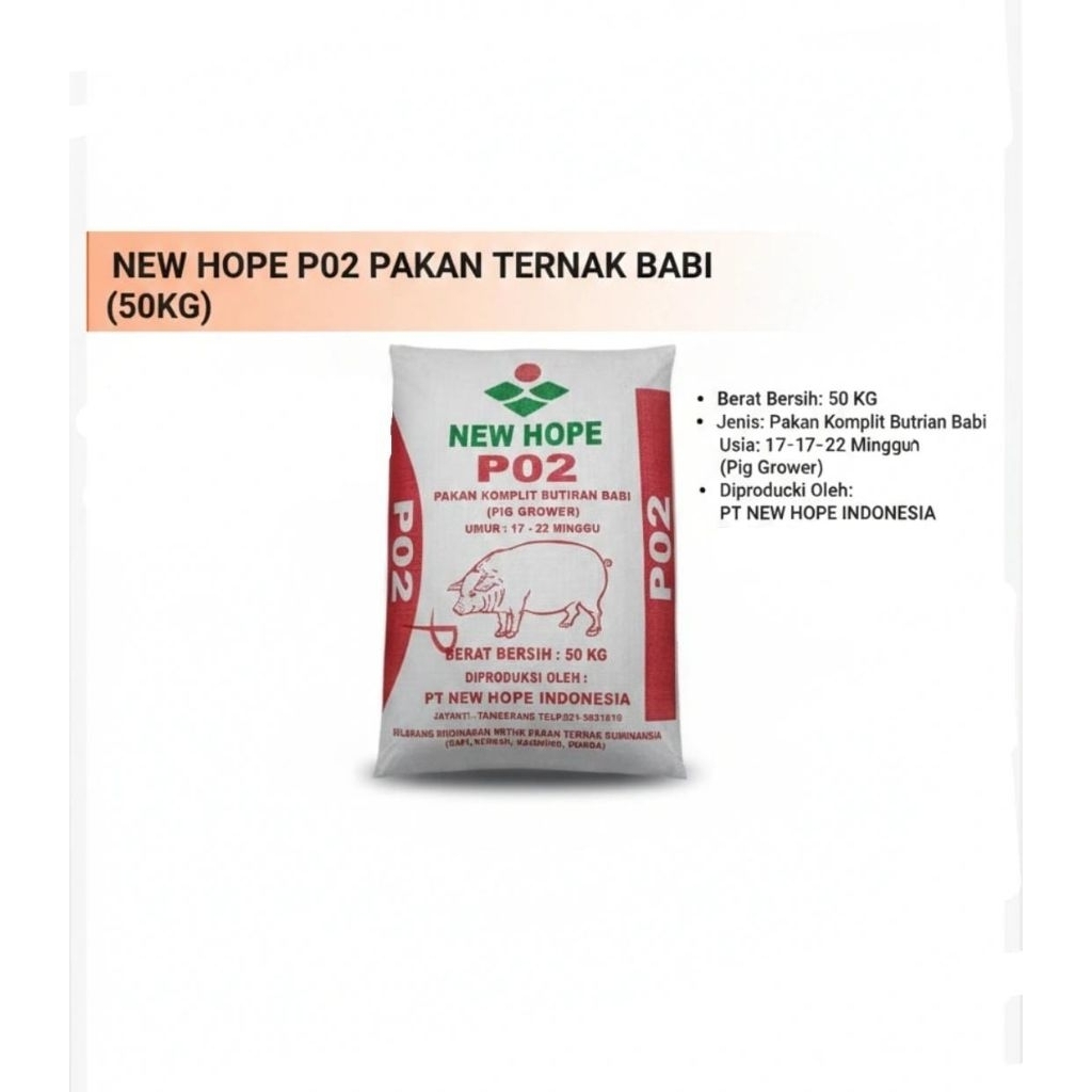 New Hope PO2 pelet 50kg