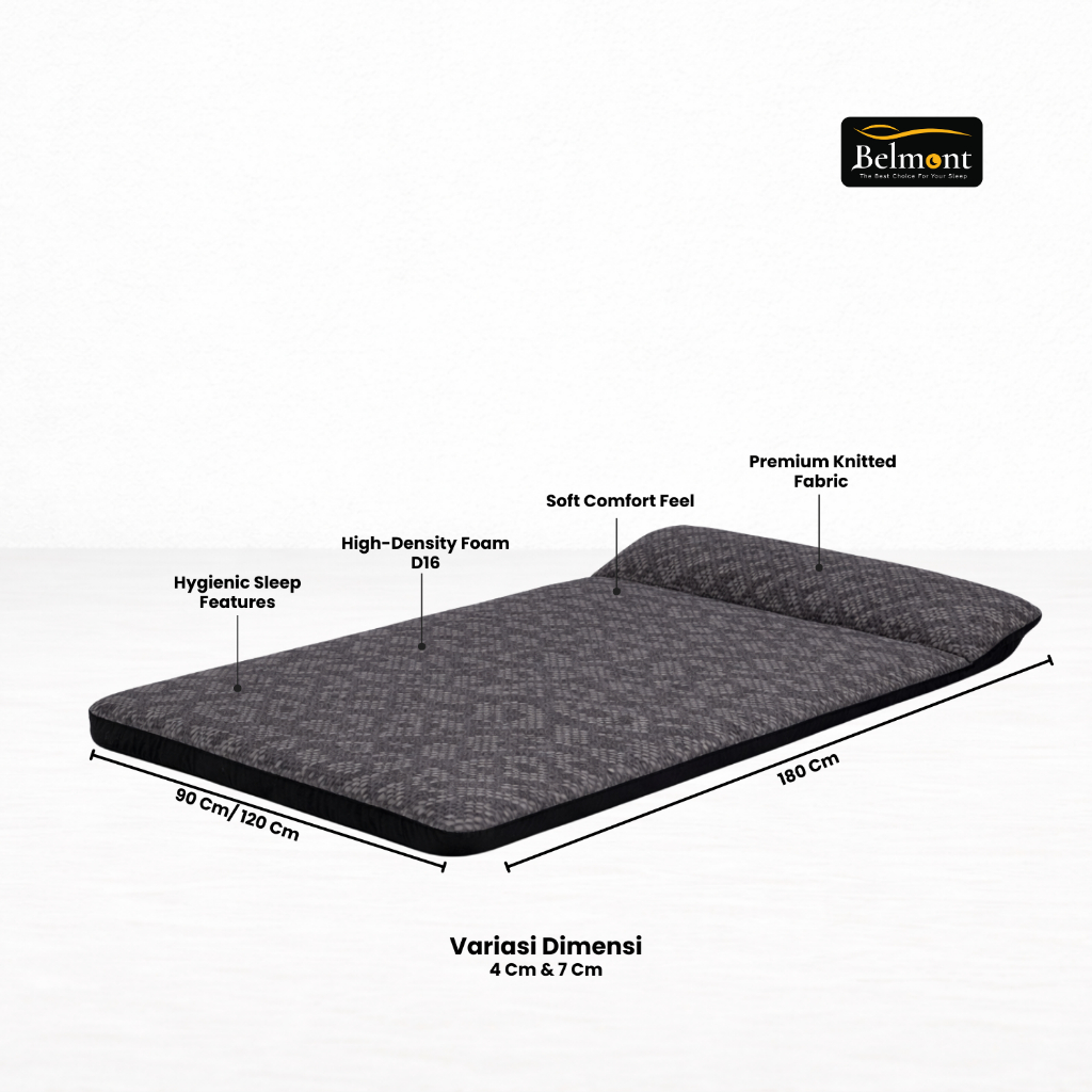 Belmont Mattress Travel Bed / Travel Bed Mattress / Kasur Gulung