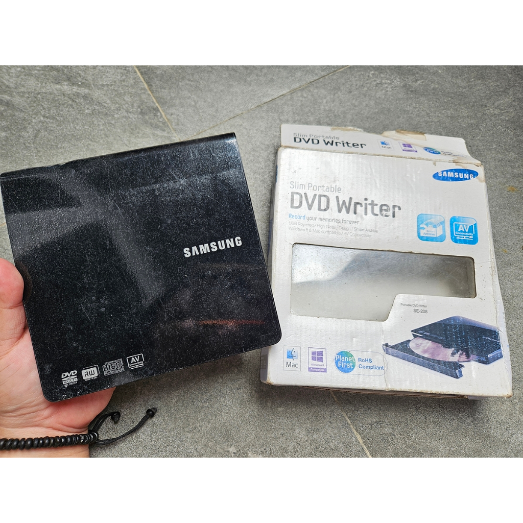 [Preloved] DVD WRITER SLIP PORTABLE SAMSUNG SE 208