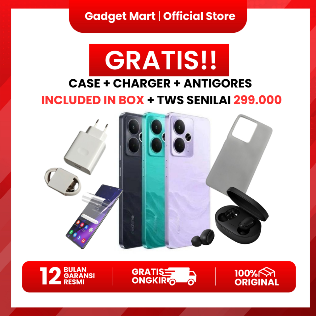 REALME 14T 5G 8/128GB - Garansi Resmi