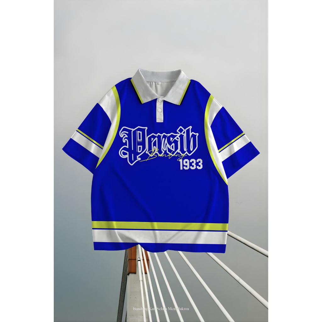 (BISA COD) Kaos Jersey Persib Bandung Like Father Like Son Retro Baju Bola / Vintage / Dryfit / Prem