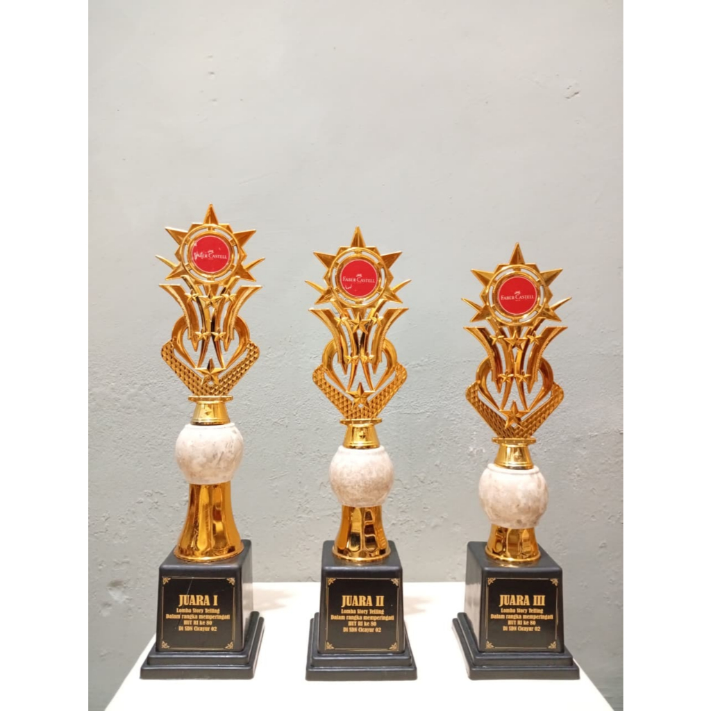 Piala Set Marmer / Piala Marmer Bola B73