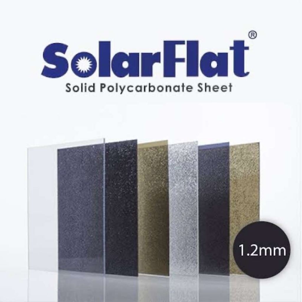 Solarflat Solartuff Solid Tebal 1.2mm