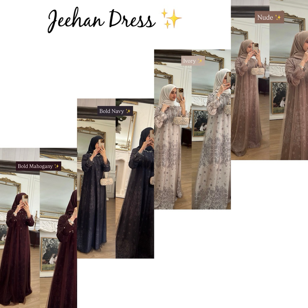 JEEHAN DRESS || LAUDYA BY KALEELA