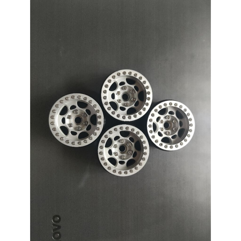 Velg Beadlock 1.9 RC Adventure 1/10 Full Metal kondisi New, Merk Bandito hanya bekas fitting