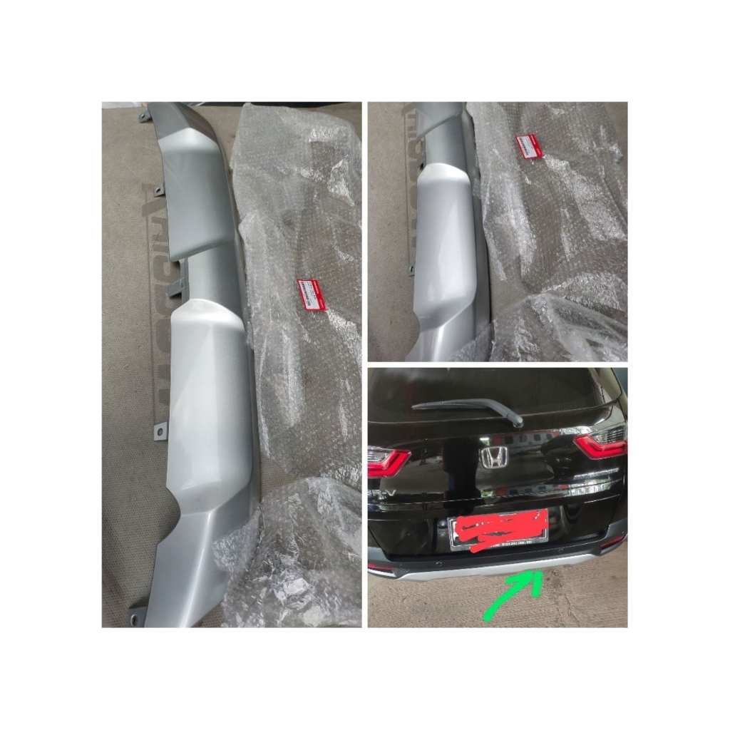 Spoiler lower bumper belakang Honda BRV 2023