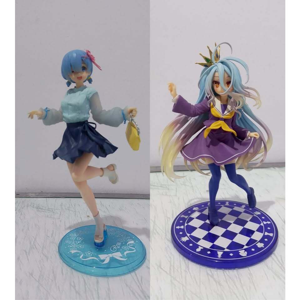 Action Figure NO GAME NO LIFE Shiro Miniatur Pajangan
