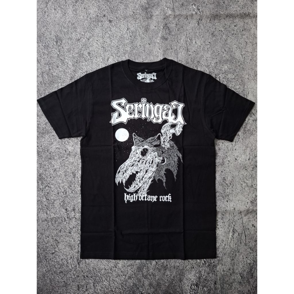 kaos band SERINGAI original merch