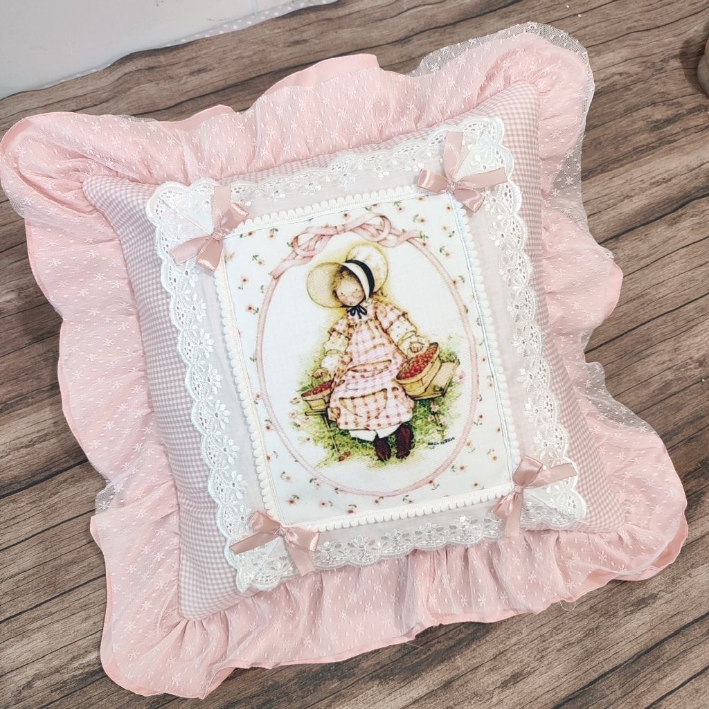 Sarung Bantal Sofa Cushion Cover Kursi Tamu Aesthetic Ukuran 40*40 Minimalis Cantik Modern  Bahan Ka