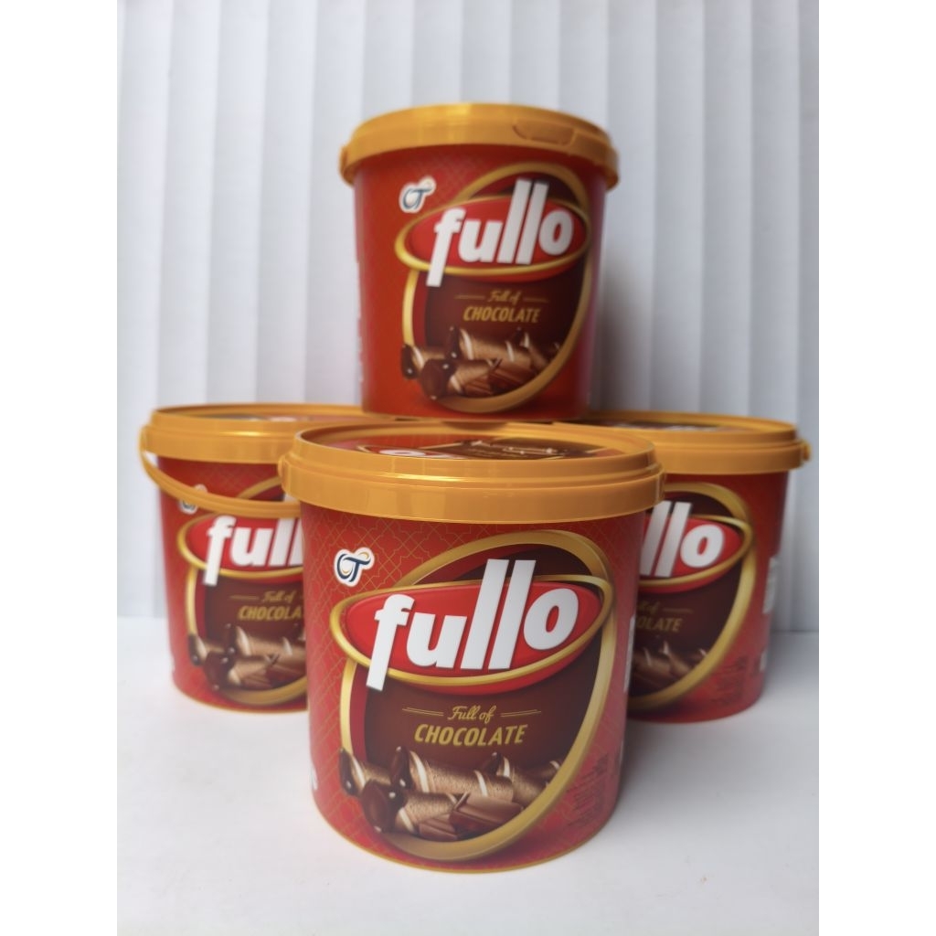 Fullo Wafer Roll Chocolate Toples 200gr - Jajan Lebaran