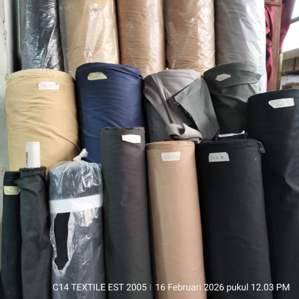 HARGA/0,5 M | KAIN CHINOS STRETCH PREMIUM | BAHAN CHINO TWILL | BAHAN CHINOS COTTON TWILL PREMIUM