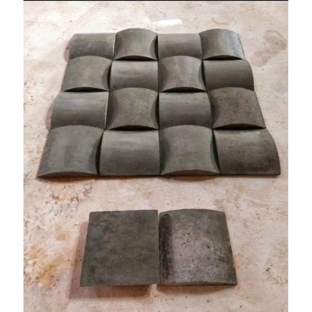 Roster Tempel/Roster Beton Tempel/Roster Hiasan dinding/Ornamen dinding 20x20 cm