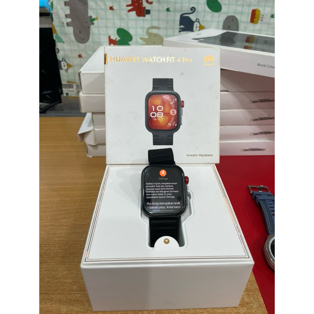 Huawei Watch FIT 4 Pro Smartwatch Jam Pintar buat kesehatan Bekas Original second bekas pakai sendir