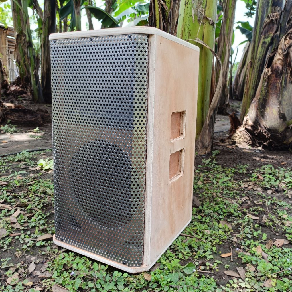 Box Speaker SR 8 Inch Bahan 12mm Paket Box plus Grill