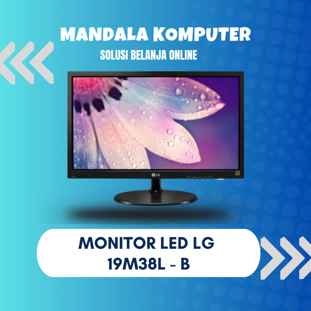 Monitor LED LG 19M38L-B 19 inch