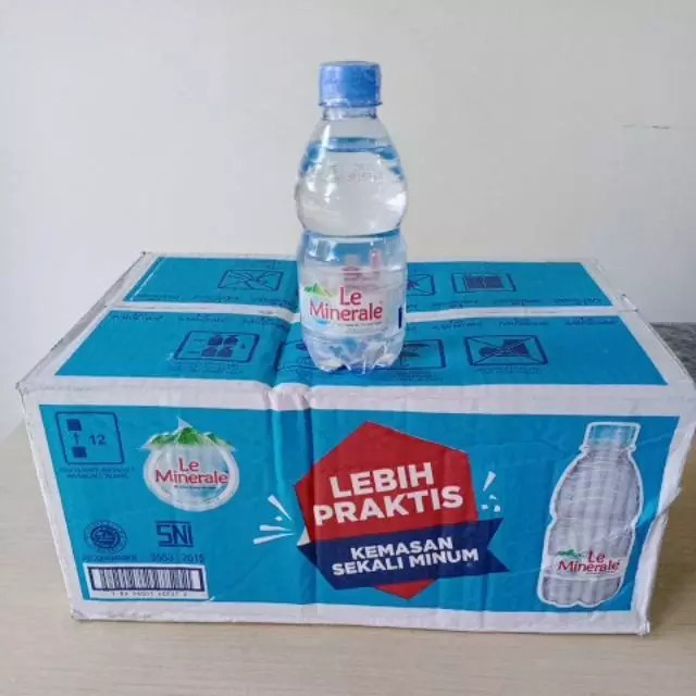 Le Minerale Air Mineral Botol Kecil 1 Dus (330 ml)