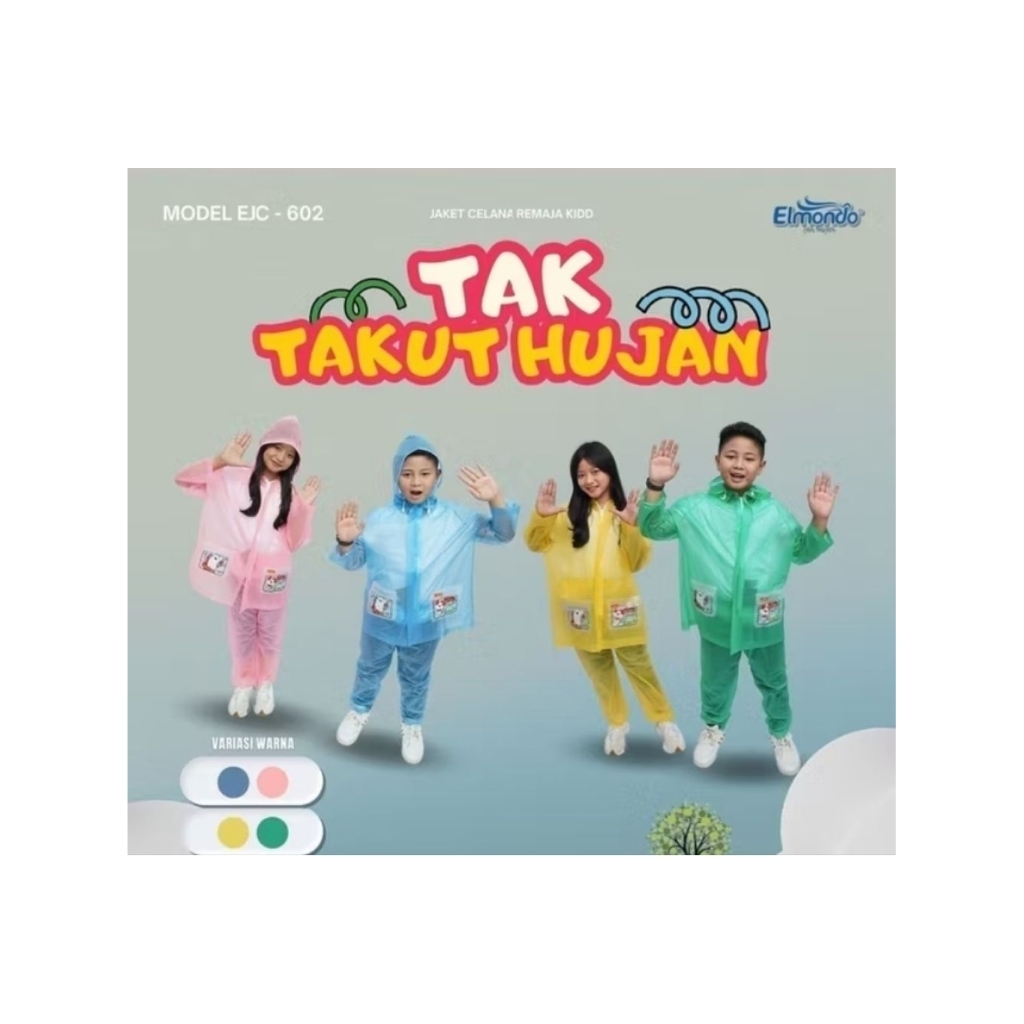 jas hujan anak elmondo 602