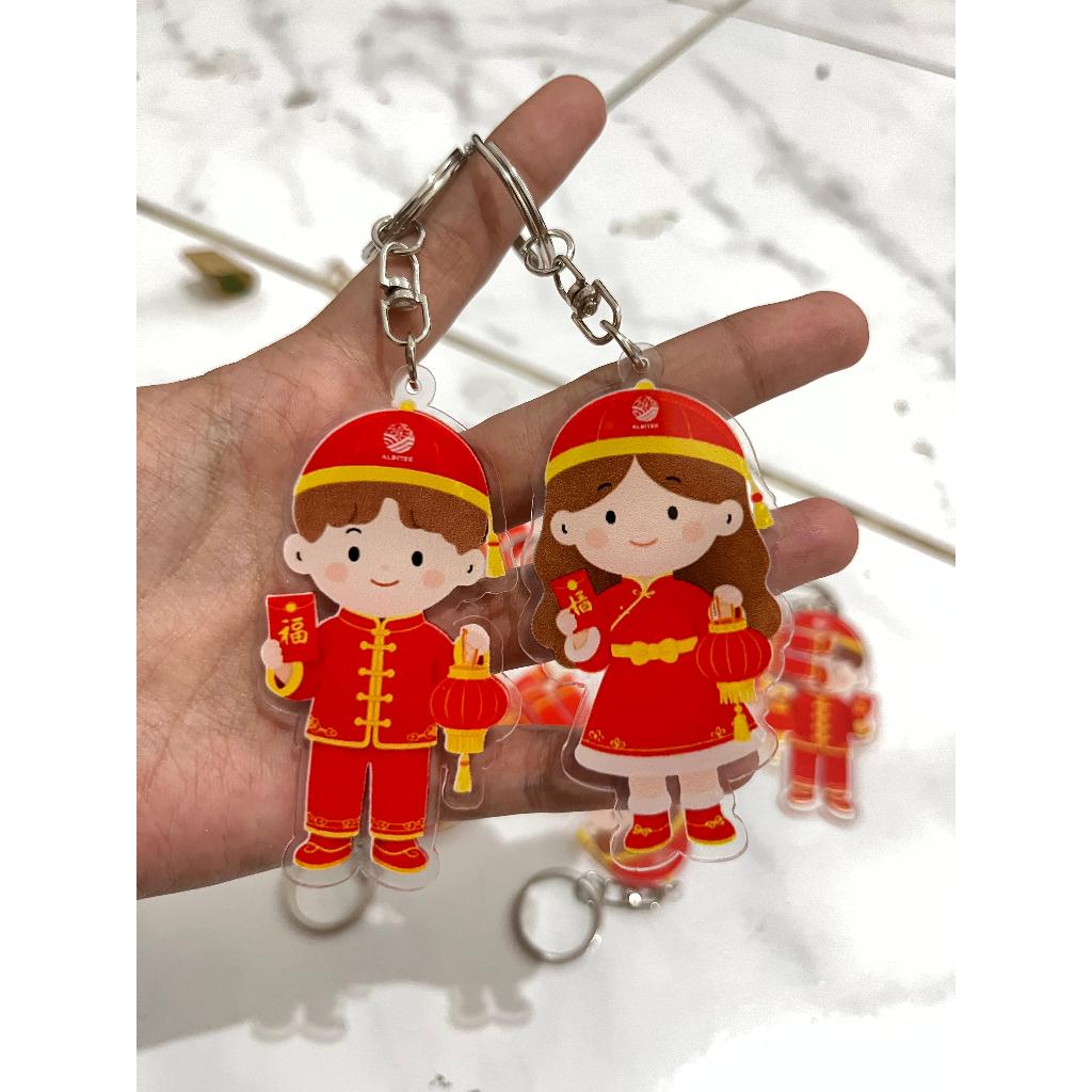 Gantungan Kunci Akrilik Custom Gantungan Kunci SATUAN Ganci Satuan