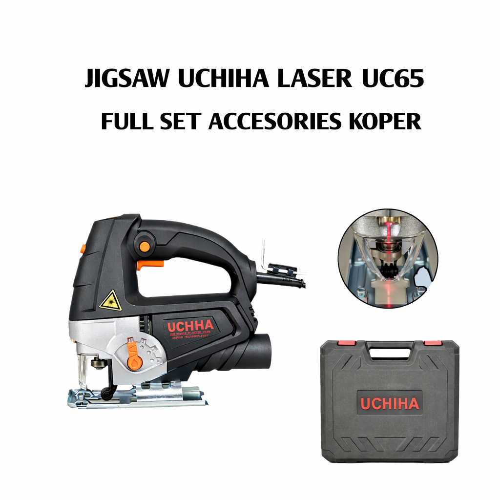 PROMO mesin gergaji triplek gergaji kayu jigsaw UCHIHA 55MM asli