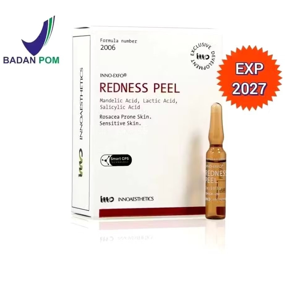 EXFO REDNESS PEEL LACTIC ACID CHEMICAL PEELING SENSITIVE ROSACEA SKIN