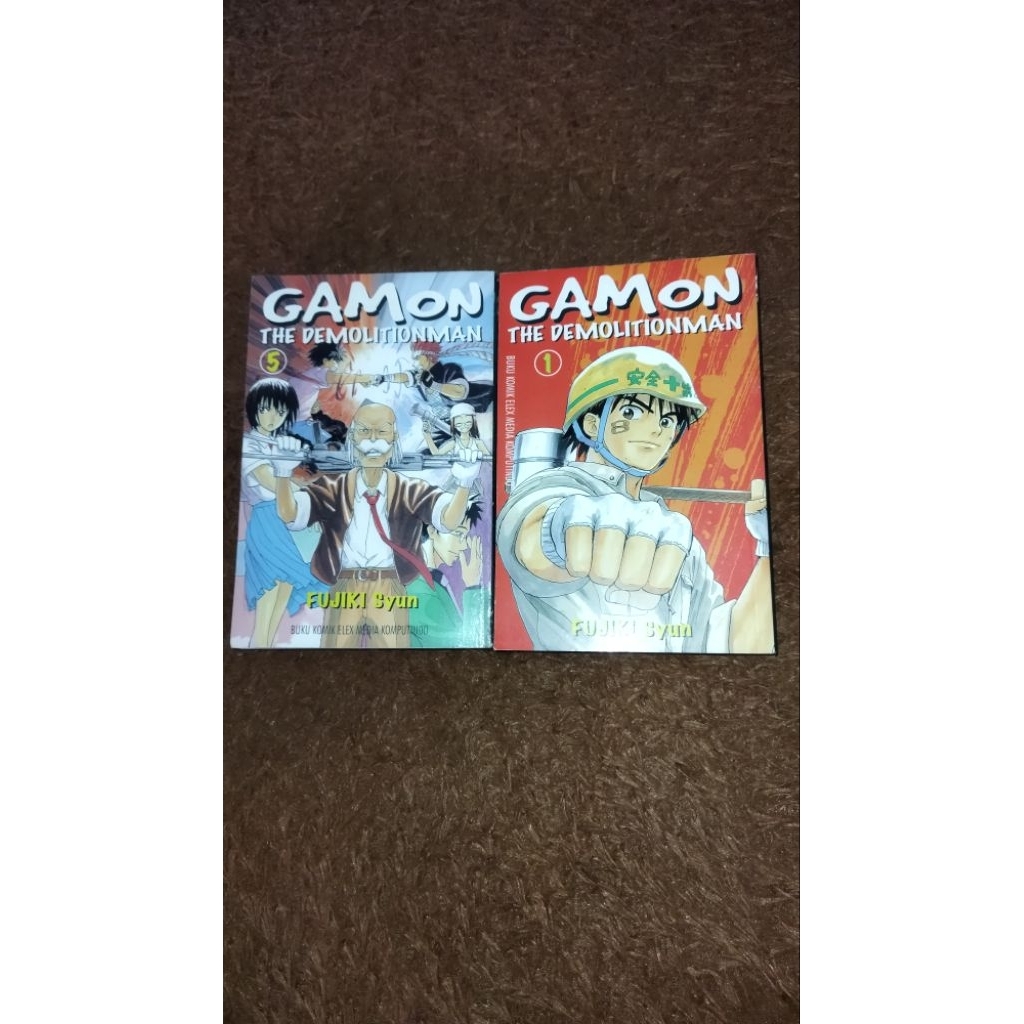 komik judul,Gamon the Demolitionman 1 set lengkap tamat