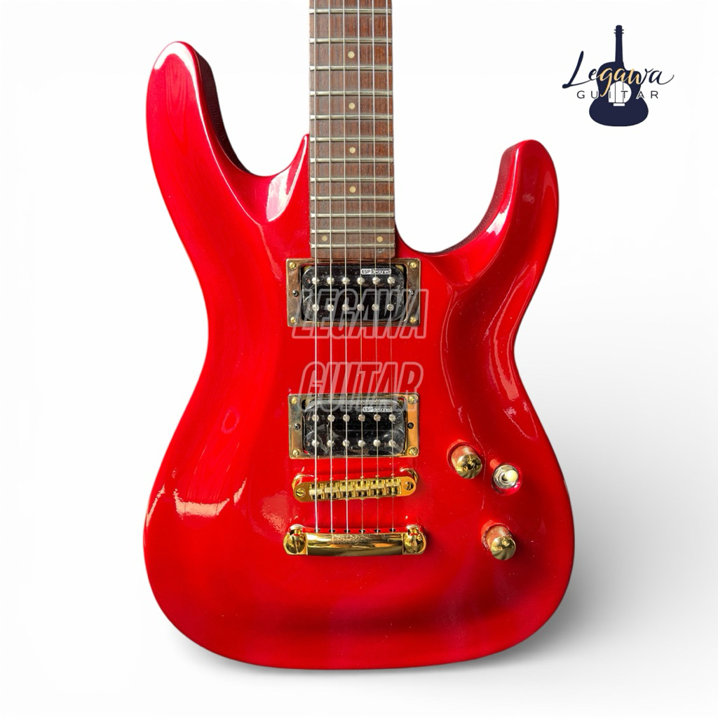 LTD by ESP H/F-100FM Electric Guitar Gold Hardware