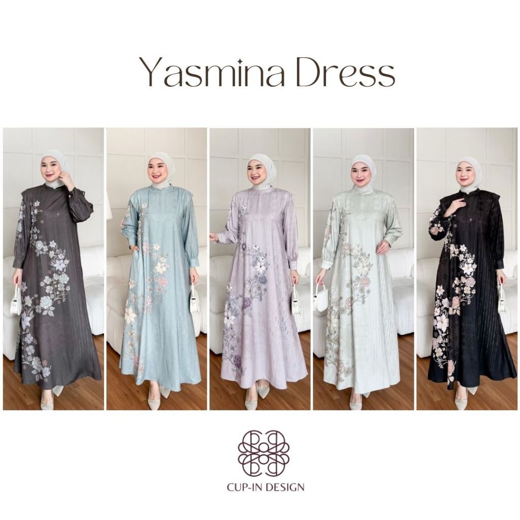 YASMINA DRESS BY CUPIN