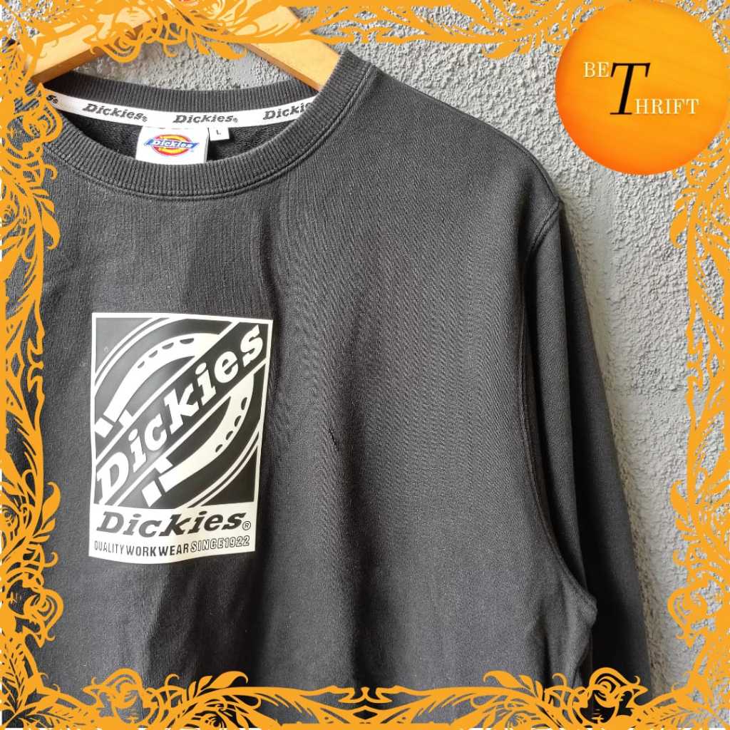 [COD] PL Branded pemakaian pribadi Crewneck Dicka Hitam Puekat
