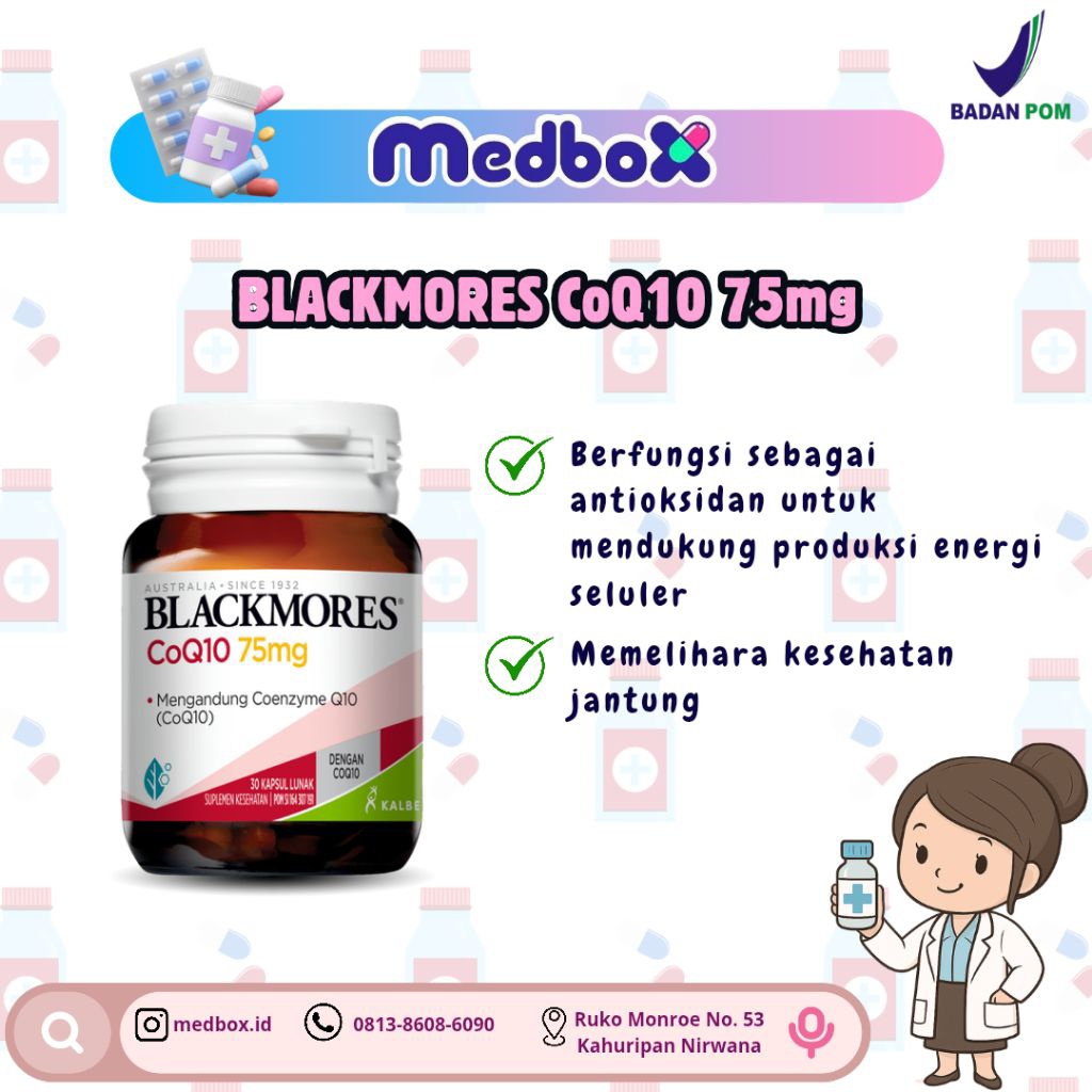 Blackmores CoQ10 75mg 30 Tablet
