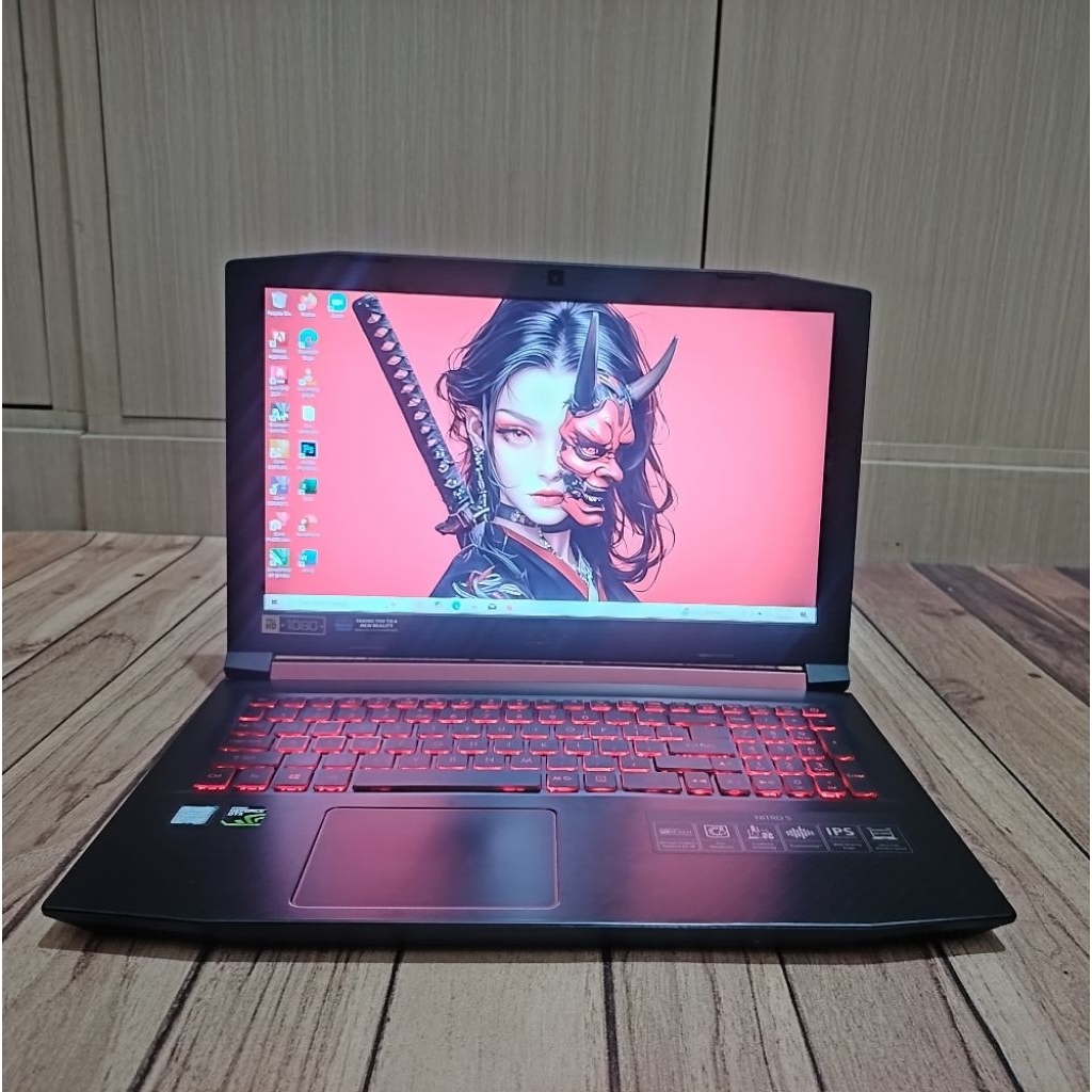 Laptop Gaming acer nitro AN515_52 Core i7gen 8Nvdia GTX