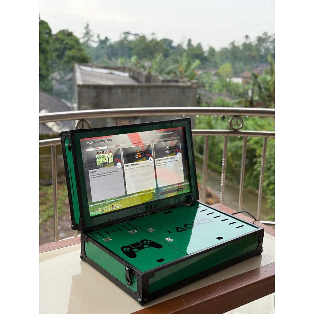 PS Box Playbox FULLSET PS3/PS4 ukuran 25-27-32 Inch free request warna dan logo