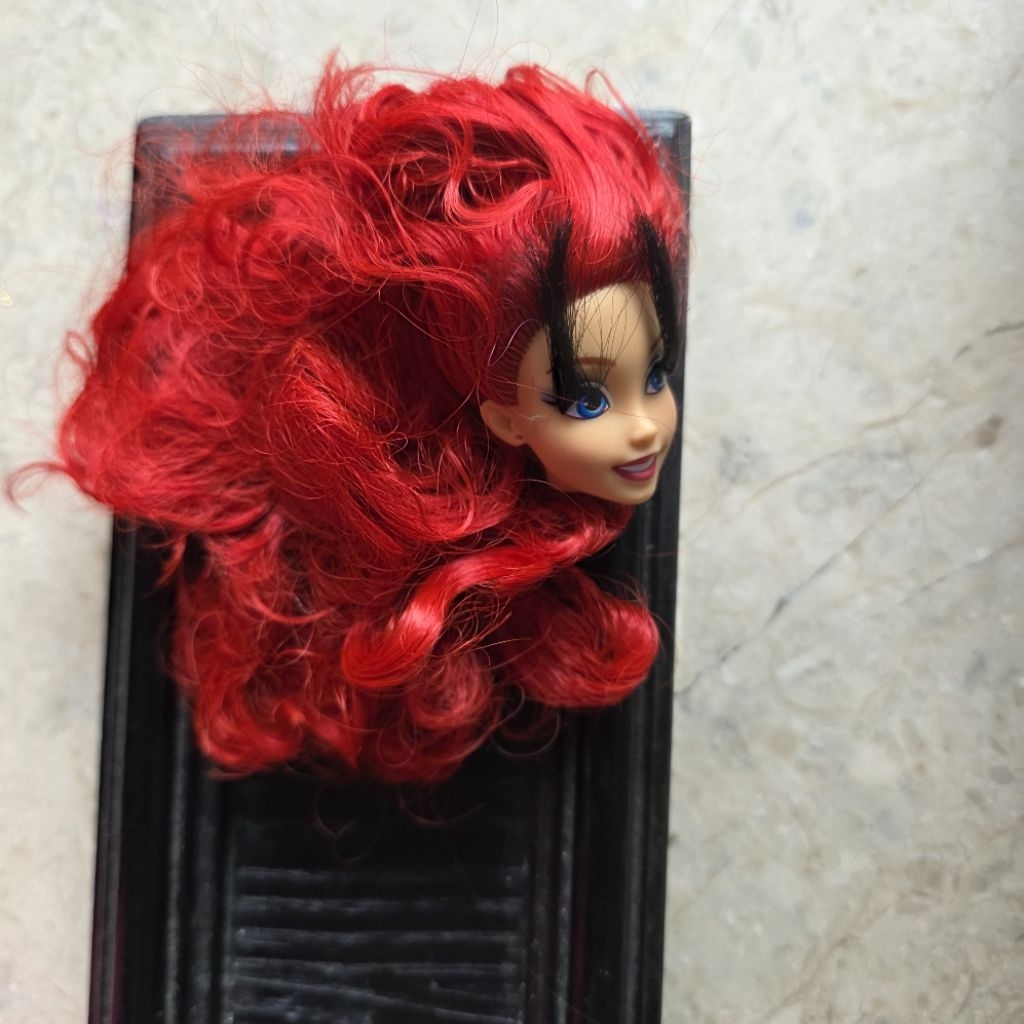 Kepala Disney Mermaid enchanted elegance doll head