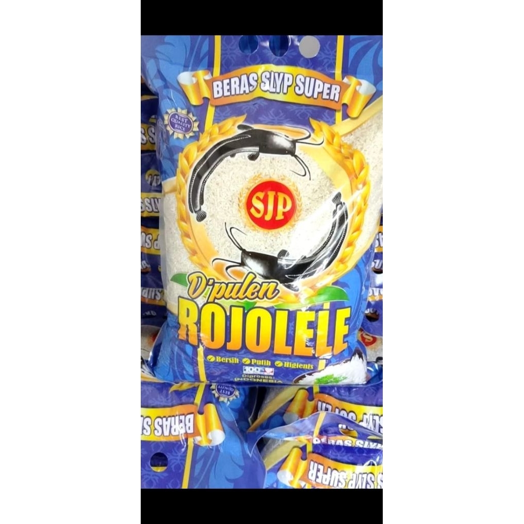BERAS ROJOLELE 5KG   (  JAWA TIMUR  ) beras pulen