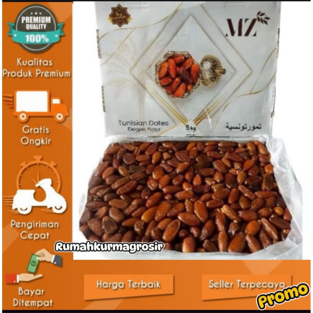 KURMA TUNISIA MADU / PALM FRUIT NON TANGKAI 1KG