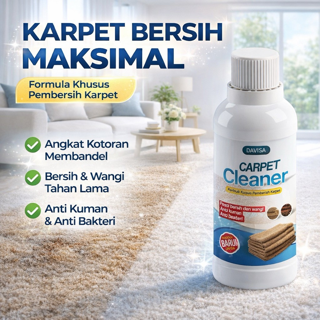 Shampoo Karpet Sofa Springbed Deterjen Karpet Carpet Cleaner