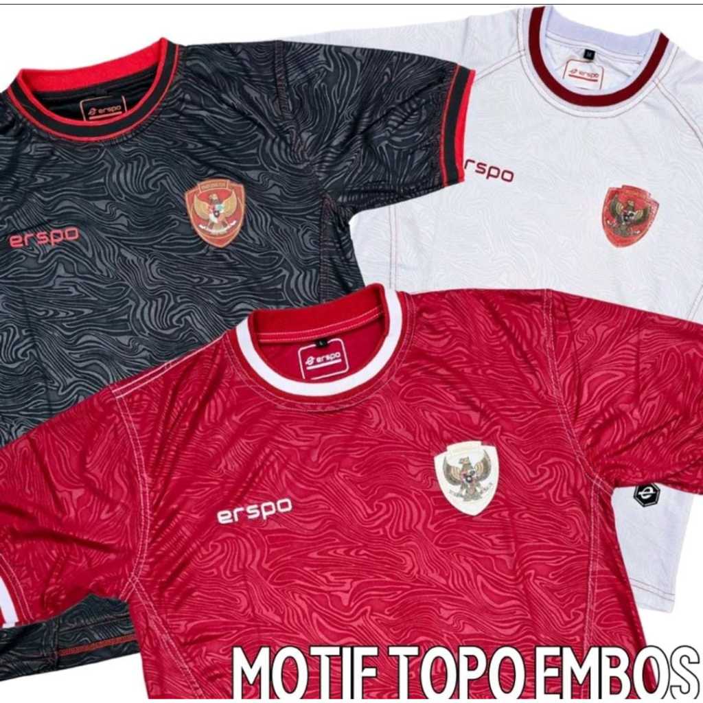 Jersey Timnas Indonesia 2024 Erspo Premium Jersey Timnas Indonesia Home & Away Terbaru