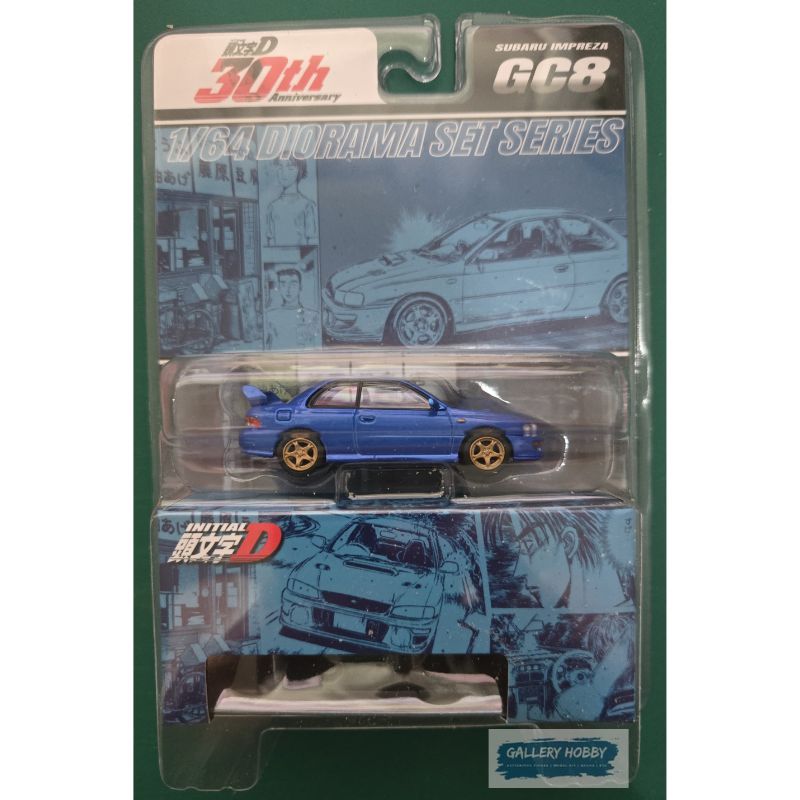 HOBBY JAPAN 1/64 30th Anniversary Subaru Impreza WRX GC8