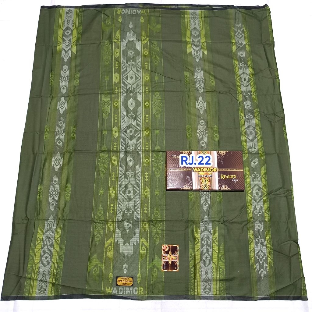 Sarung Wadimor Jacquard Timbul Motif Batik BHS Original