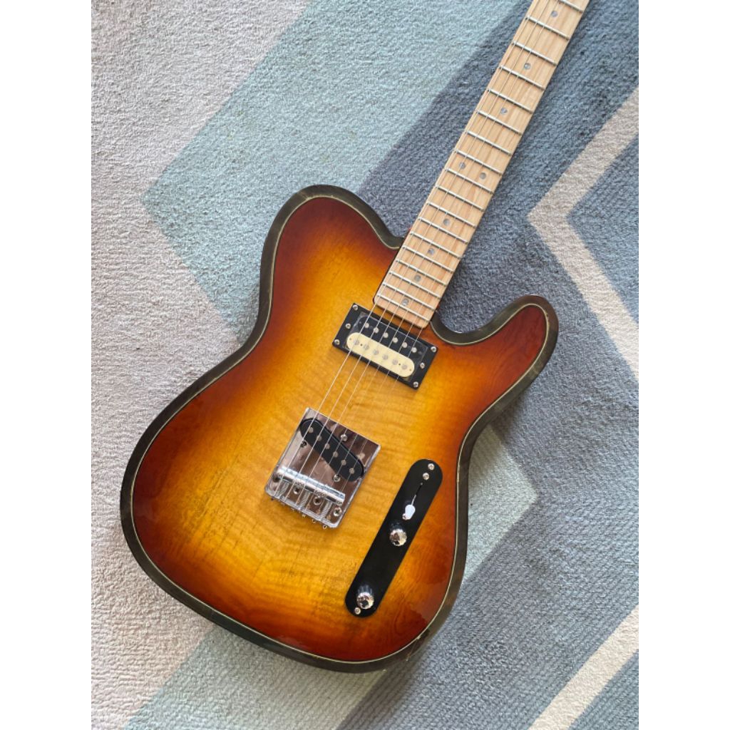 Gitar Telecaster sunbrust custom