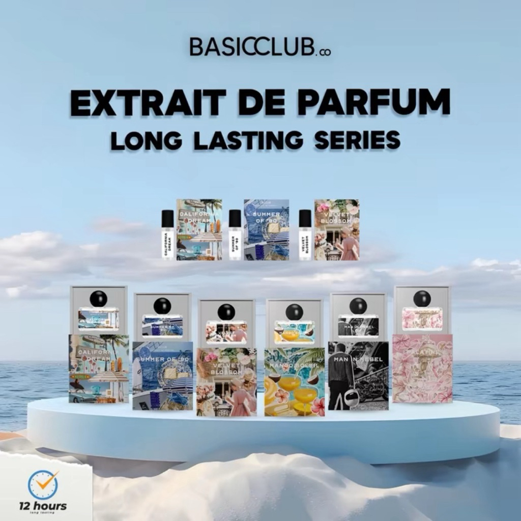 BSCLUB- NEW EXTRAITDE PARFUM LONG LASTING PARFUM SERIES