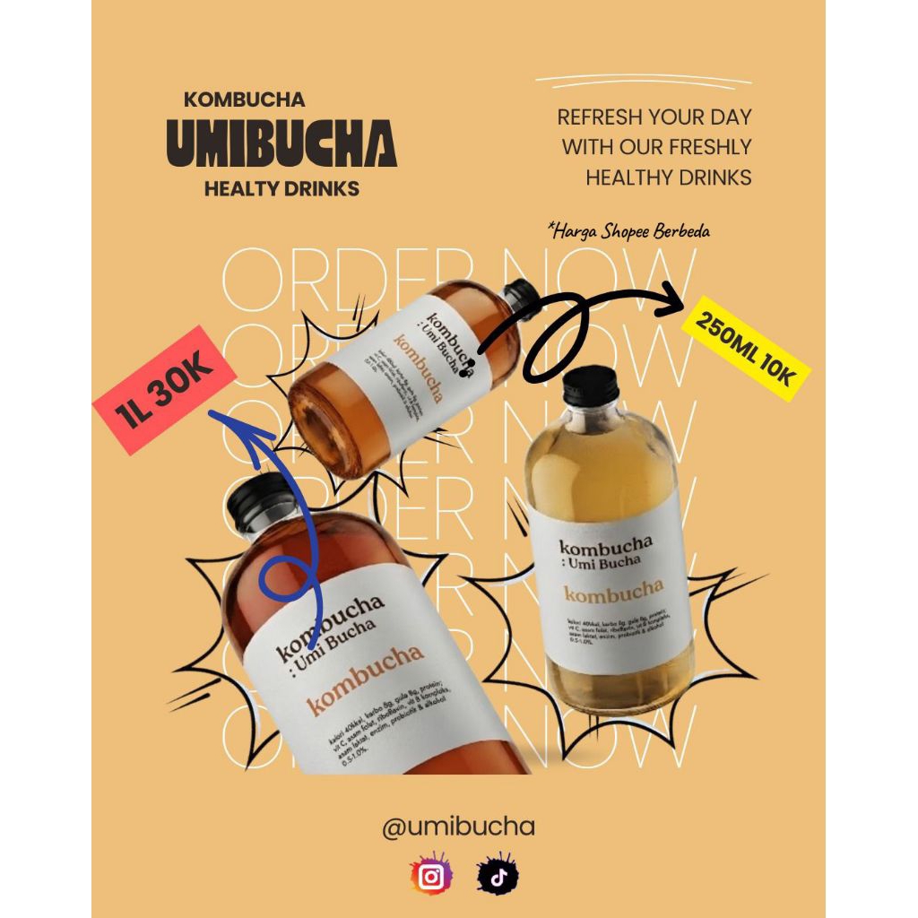 Teh Kombucha (UmiBucha)