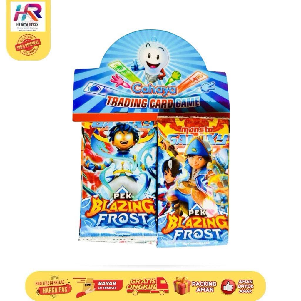 PROMO Beli 10 gratis 1 KARTU MONSTA GALAXY (Non ori) 1 bungkus (isi 8 pcs kartu produk cahaya) PEK C