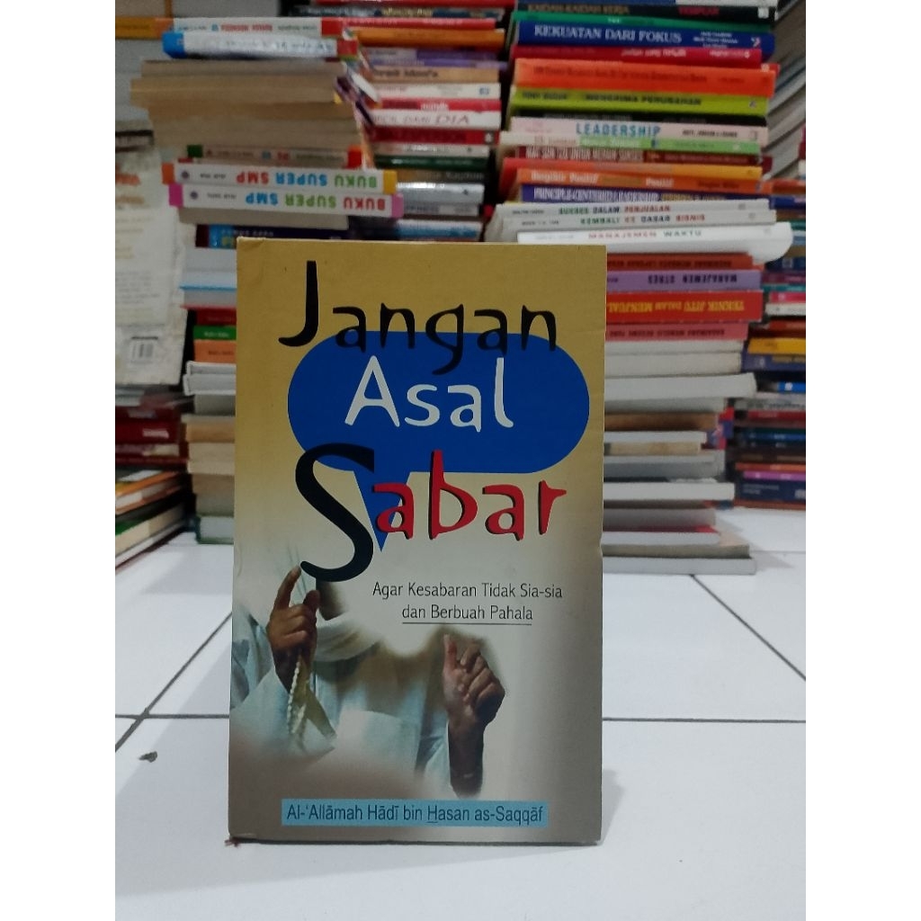 BUKU JANGAN ASAL SABAR