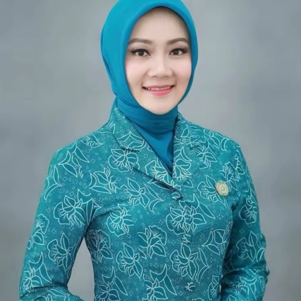 Baju pkk terbaru / seragam pkk lapis furing halus / Batik pkk terbaru hijau tosca