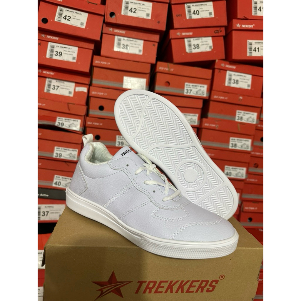 SEPATU PUTIH TREKKERS HUNTER SIZE 37-43