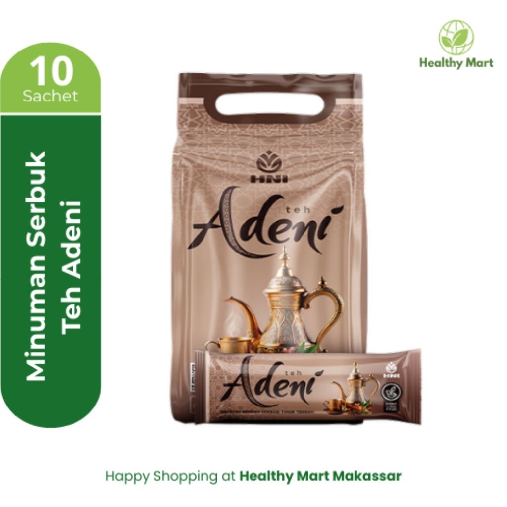 Teh Adeni Isi 10 sachet - Teh Serbuk Khas Timur Tengah - Chai Adani