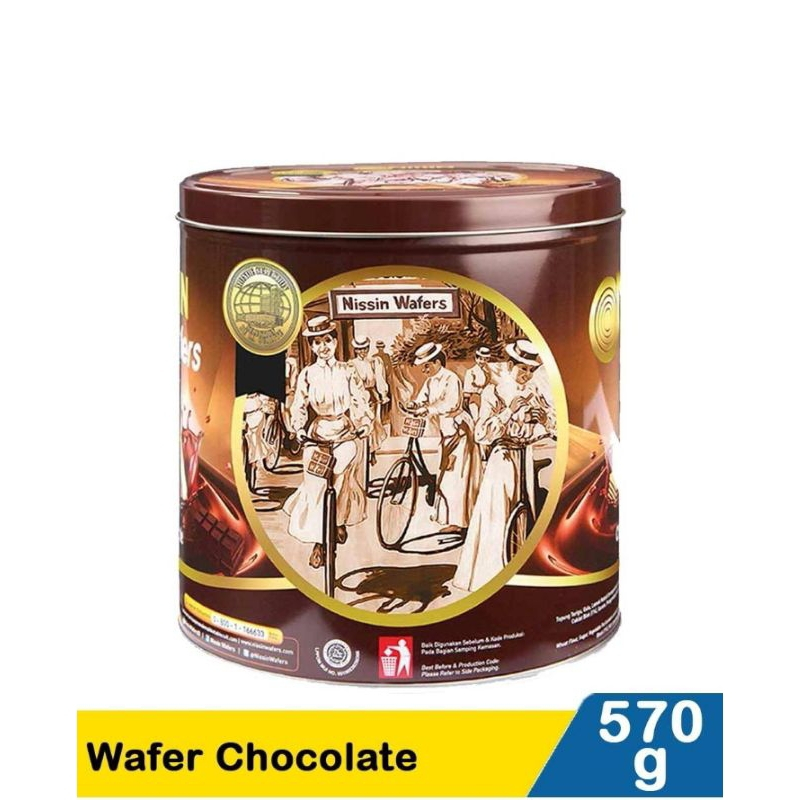 Nissin Wafer 570 Gram Karton isi 6