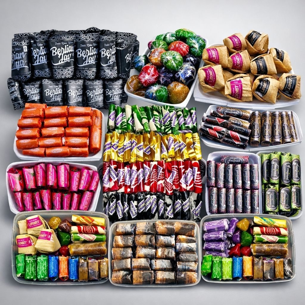 Dodol Garut 1kg - Manis Legit, Aneka Rasa, Halal