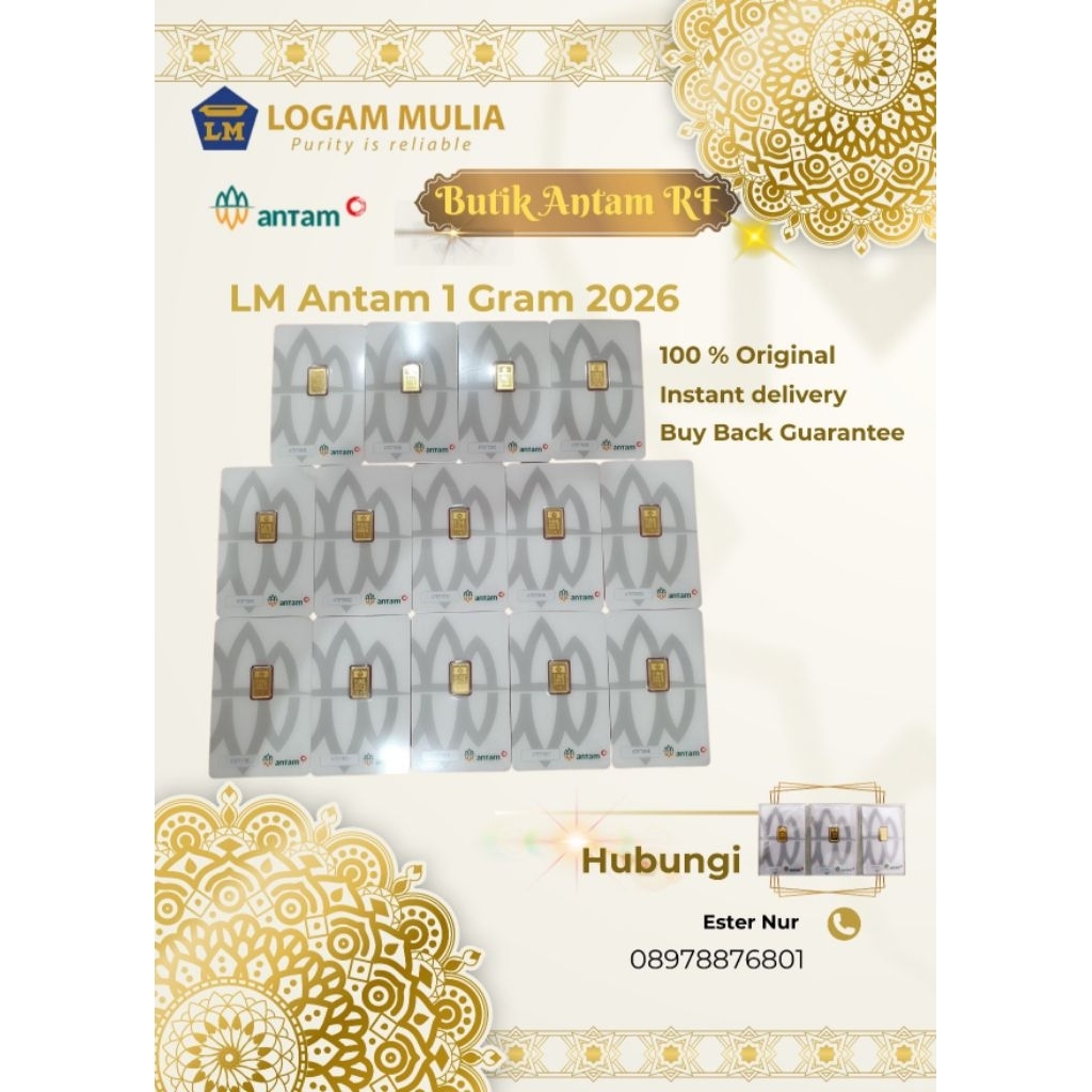 ANTAM LOGAM MULIA 1 GRAM
